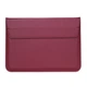 Чохол-конверт-підставка xVibe Leather PU для MacBook ноутбука 15"-16.2" Wine red - изображение 1