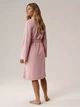 Халат женский хлопковый Atlantic SZL-002 ROZ S/M Розовый (5903351393782) - изображение 2