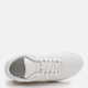 Женские кроссовки кожаные Lacoste T-Clip Shield 750SFA0201-18C 39.5 (T6) 25.4 см Off Wht/Off Wht (5059862580576) - изображение 6