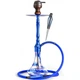 Кальян Yahya Nozzle Blue Full Version 58 см нержавеющая сталь Ø 14 мм полный комплект синий цвет - изображение 1