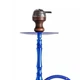 Кальян Yahya Nozzle Blue Full Version 58 см нержавеющая сталь Ø 14 мм полный комплект синий цвет - изображение 5