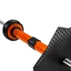 Кальян Embery Equal Orange-Black 56см Эмбери Экуал нержавеющая сталь Ø 13 мм шланг Soft Touch на уплотнителе диффузор оранжево-черный - изображение 6