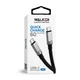 Кабель USB WALKER C915 Type-C to Type-C black - изображение 4