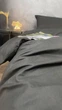 Постельное бельё однотонное Графит двуспальное 180х215 см, бязь , наволочки 70х70, хлопок - изображение 11