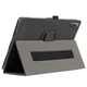 Чохол - книжка Textile Leather Case with Stand для Teclast T60 Plus, Black - зображення 3