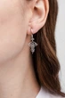 Серьги серебряные висюльки 451/1 - изображение 2