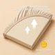 Простынь трикотажная 140/160х200х35 см на резинке IDEIA, эластичная, трикотаж, хлопок беж - зображення 2
