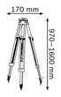 Штатив Bosch Professional BT 160 (0601091200) - зображення 2
