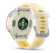 Смарт-годинник Garmin Forerunner 570 42mm Raspberry with Mango/Translucent Bone with Silver Buckle (010-02970-42) - изображение 7