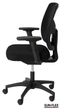 Офісне крісло Sun-Flex Officechair MB 250305 Black (7350042902828) - зображення 3