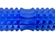Массажный ролик EasyFit EF-2028-BL, EVA-пена, синий, 45×13 см - для йоги, фитнеса, реабилитации - изображение 3