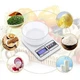 Весы кухонные 10 кг Kitchen SF-400 Белые - изображение 3