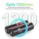 Аккумулятор Soshine AAUSB-1.5-2000, AA/HR6, 1.5V LR, Li-Ion, USB-C, 2000mWh, поштучно - изображение 9