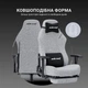Игровое кресло Anda Seat Luna Pro Gray Fabric Size L (AD18T-44-G-F) - изображение 7