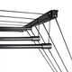Сушарка для білизни стельова Laundry 5х1,4 м (TRL-140-D5-BLK) - изображение 8