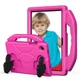Противоударный детский чехол EVA Kids Like с подставкой на Samsung Galaxy Tab A8 SM-X200 SM-X205 2021 10.5" Малиновый - изображение 1