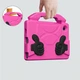 Противоударный детский чехол EVA Kids Like с подставкой на Samsung Galaxy Tab A8 SM-X200 SM-X205 2021 10.5" Малиновый - изображение 4