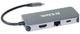USB-хаб D-Link DL-DUB2335 5 ports USB-C HDMI RJ45 USB-A Grey - зображення 2