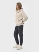 Спортивный костюм женский Ray Premium Loose U0809W-Cream-Dark Grey S Бежевый с темно-серым (RAY2000000045009) - изображение 3