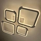 Люстра светодиодная потолочная Luminaria Selena 75W 5S 660x470 White 220V IP20 с пультом ДУ (6951712315910) - изображение 2