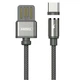 Кабель micro USB магнітний Remax Gravity RC-095m 1m Black - зображення 1
