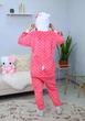 Женская кигуруми пижама взрослая и подростковая Kigurumi Hello Kitty Хеллоу Китти в горошок Розовый M 155-165 см (1084) - изображение 7