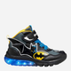 Buty sportowe młodzieżowe chłopięce za kostkę, świecące, zapinane na rzepy Geox J Ciberdron Boy J56LBE-0BC14-C0054 33 Czarne (8058192513220) - obraz 5