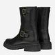 Kozaki damskie skórzane Geox D Iridea D56HRK-00043-C9999 40 Czarne (8058192474392) - obraz 4
