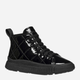 Sneakersy młodzieżowe dziewczęce wysokie Geox J Laquinny Girl J56M3F-000HH-C9999 37 Czarne (8058192520129) - obraz 2