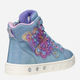 Sneakersy dziecięce wysokie dla dziewczynki Geox J Skylin Girl J568WA-0NFKC-C4Y0G 24 Błękitne (8058192524912) - obraz 4