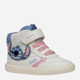 Sneakersy dziecięce wysokie dla dziewczynki Geox B Gisli Girl B561MF-0BCBH-C1206 25 Białe (8058192421709) - obraz 2