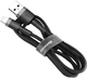 Кабель Baseus Cafule Series USB For Lightning 3м 2A (CALKLF-RG1) Grey/Black - зображення 9