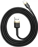 Кабель Baseus Cafule Series USB For Lightning 1м 2.4A (CALKLF-BV1) Gold/Black - изображение 8