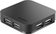 USB-хаб D-Link DUB-H4/E Black (0790069243905) - зображення 2