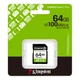 Карта пам'яті Kingston SD 64GB C10 UHS-I V10 R100MB/s - изображение 4
