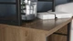 Стіл-тумба трансформер Смарт 3/2 з етажеркою Ferrum-decor 1430x600x280 Чорний метал ДСП Дуб Сонома Трюфель 16 мм (FRD-105120) - зображення 4