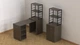 Стол-тумба трансформер Смарт 4/1 с этажеркой Ferrum-decor 1430x1450x500 Черный металл ДСП Дуб Сонома Трюфель 16 мм (FRD-105127) - изображение 7