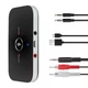 Универсальный Bluetooth ресивер аудио приемник передатчик звука Vikefon BT-B6 Черный - изображение 10