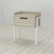 Тумба модульная Ferrum-decor Бетти 540x450x320 металл Белый ДСП Сонома 16 мм (FRD-102993) - изображение 1