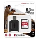 Карта пам'яті Kingston SD 64GB C10 UHS-II U3 R300/W260MB/s - изображение 6