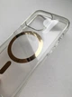 Чехол противоударный Spigen Ultra Hybrid MagFit MagSafe Clear Case для Iphone 15 Pro (6.1") Gold Прозрачный ACS06718 - изображение 4