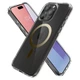 Чехол противоударный Spigen Ultra Hybrid MagFit MagSafe Clear Case для Iphone 15 Pro (6.1") Gold Прозрачный ACS06718 - изображение 9