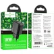 Сетевое зарядное устройство Hoco CS21A, 1USB, QC 18W, Черный - изображение 7