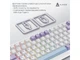 Клавіатура Ajazz AK820 MAX Magnetic Switches Purple/White/Blue (AK820MAX-WM-PWB) - изображение 6