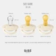 Соска пустушка BIBS De Lux Silicone Round (кругла) – Dark Oak - зображення 2