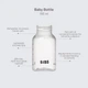 Сменная детская пластиковая бутылочка BIBS Baby Bottle Body 150 мл - изображение 2