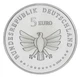 Монета Германия 5 евро 2024 UNC Насекомое - Каменный шмель - изображение 2
