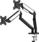 Uchwyt na dwa monitory 17-32" Anda Seat Stealth II Duo Black-White (AD-W-A6D-2S-BW) - obraz 5