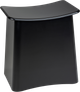 Кошик для білизни Wenko Wing з сидінням 2 в 1 чорний 33 л (4008838356289) - зображення 1