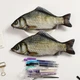 Большой пенал в виде рыбы Creative Salted Fish Вместительный пенал-сумочка для школьных принадлежностей - изображение 6